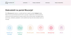 Desktop Screenshot of mucanje.com