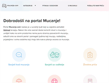 Tablet Screenshot of mucanje.com